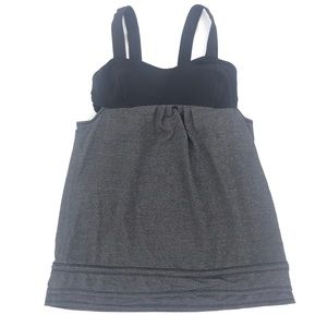 Lululemon Grey Black Tank Top